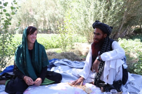 Protection of civilians in areas of conflict or violence in Afghanistan.