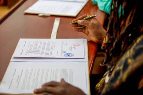 Protection of civilians in areas of conflict or violence in Burkina Faso.