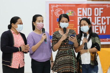 Protection of civilians in areas of conflict or violence in The Philippines.