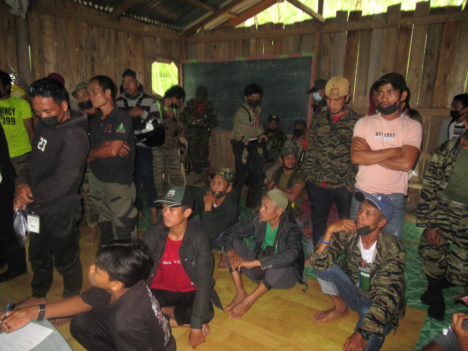 Protection of civilians in areas of conflict or violence in The Philippines.